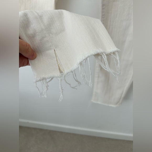 Mother - The Rascal Ankle Snippet in Whipping the Cream - Picture 8 of 15